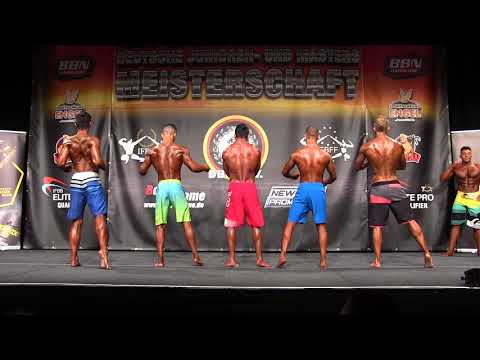 Junior Physique bis 178cm Vorwahl @Int  Deutsche Junioren & Masters Meisterschaft 2017