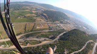 preview picture of video 'Mugla Paragliding flight 20 July 2012'