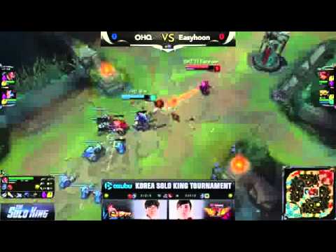 Korea Solo King Day 5 Easyhoon Vs Ohq Game 1