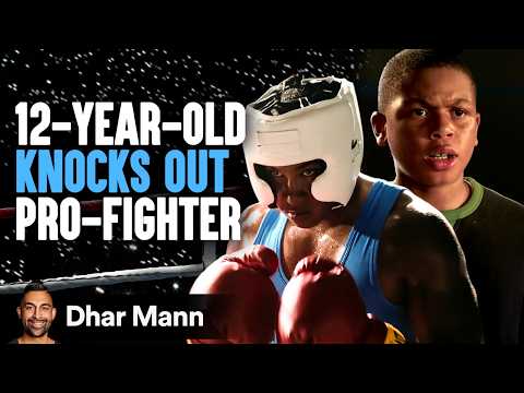 12-Year-Old KNOCKS OUT A PRO FIGHTER🥊| Dhar Mann Studios