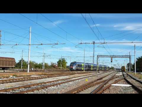 JAZZ ETR.425 ARRIVA IN STAZIONE A CUNEO. 16 - 10 - 2016