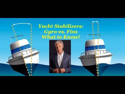 Yacht Stabilizers: Gyro vs. Fins Pros & Cons: & Important Safety Information About Fin Stabilizers!!
