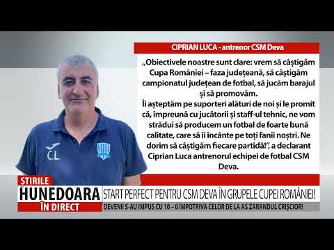 START PERFECT PENTRU CSM DEVA ÎN GRUPELE CUPEI ROMÂNIEI!