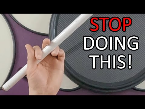 How to hold traditional grip