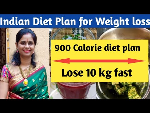 Indian diet plan for weight loss | How to lose weight fast 10kg in 10
