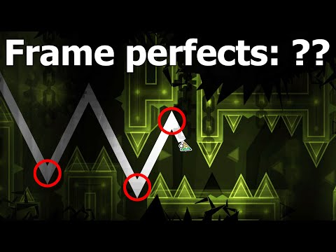 The Golden with Frame Perfects counter — Geometry Dash