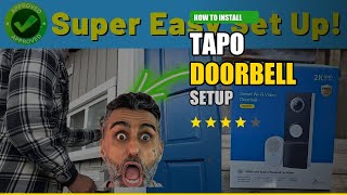 ✅ How To Install: Tapo Smart WiFi 2K Video Doorbell
