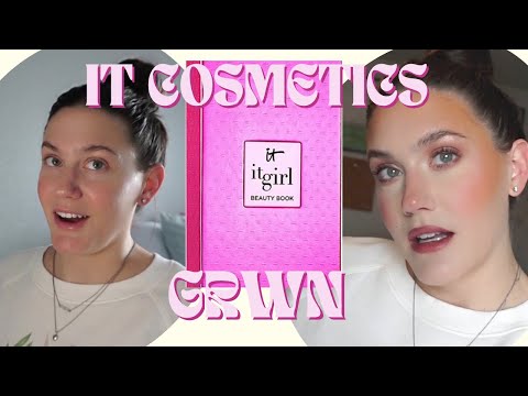 GRWM IT GIRL BEAUTY BOOK IT COSMETICS!! CHIRSTMAS GIFT GET READY WITH ME! REVIEW IT COSMETICS!!