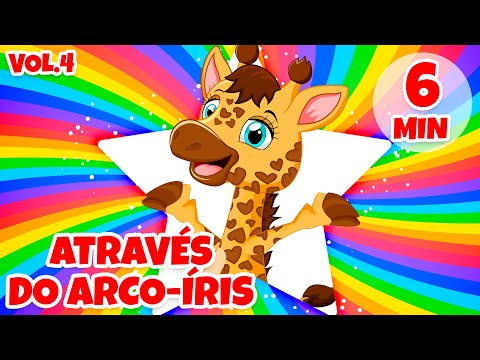 Giramille Através do Arco-Íris Vol. 4 - Giramille 6 min | Desenho Animado Musical