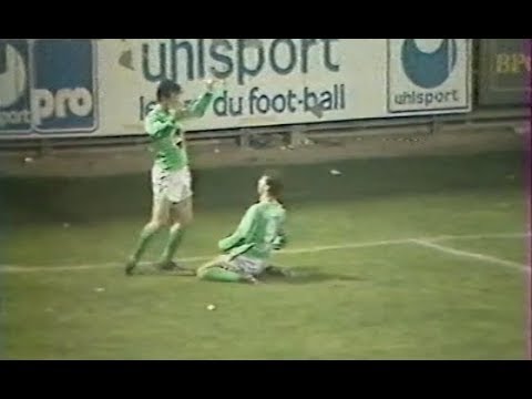 Auxerre 0-1 ASSE - 25e journée de D1 1987-1988