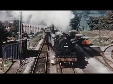 Vintage railway film - Single line working - 1957