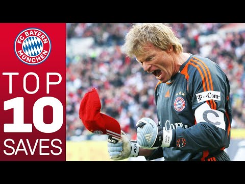 Oliver Kahn - Top 10 Saves for FC Bayern