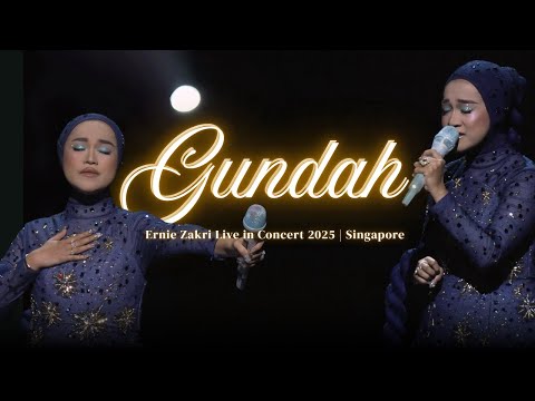 Gundah (Official Live Performance) | Ernie Zakri Live in Concert 2025 | Singapore