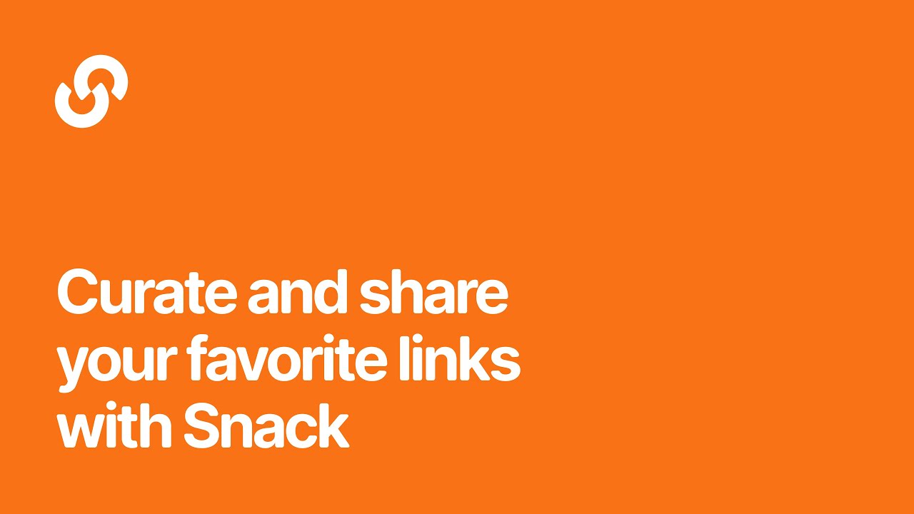 Snack demo video