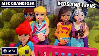 MSC Grandiosa | Join me on a guided tour of DOREMI LAND —  awesome Kids and Teens area! 🧒👦👧