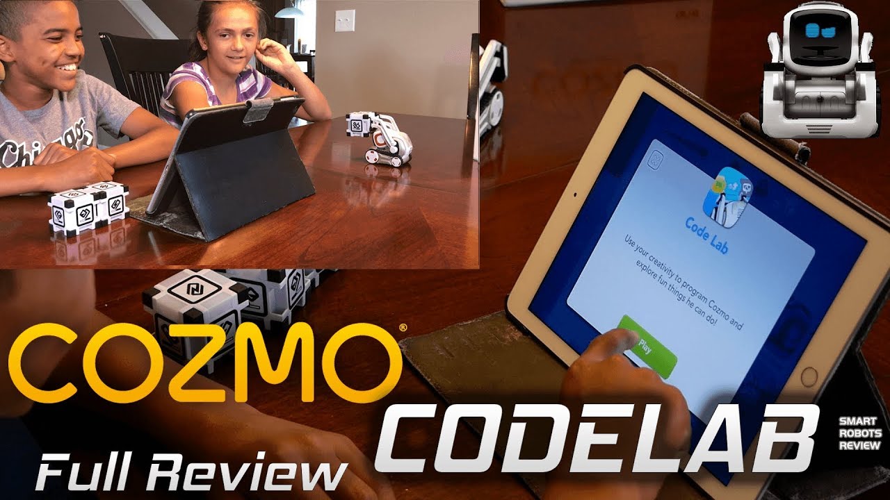 Learning Programing with Cozmo and Codelab - Smart Robots Review