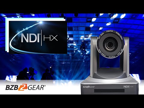 BZBGEAR NDI HX PTZ Camera | Limitless Live Production Video over IP