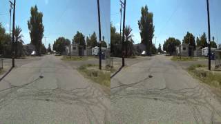 preview picture of video 'Winterhaven, California,  Backstreets and lots, 3D Film, 22 August 2013'