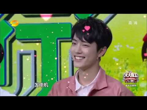 [ENG SUB] Xiao Zhan cut on Day Day Up w/ his X-Nine brothers (March 14, 2017)