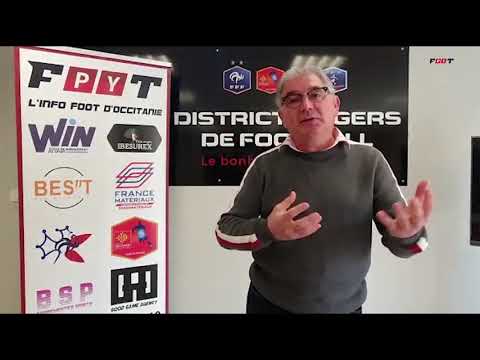 Footpy TV - Claude Requena, Président District Gers