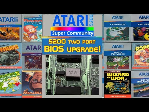 Atari 5200 Two Port Bios Upgrade!