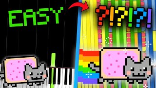 Cover art for Nyan Cat EASY to IMPOSSIBLE