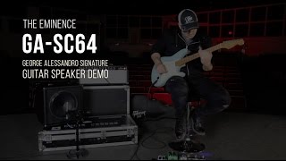 Video thumbnail for Eminence GA-SC64 Guitar Speaker Demo by Eminence Speaker