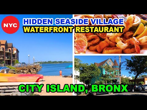 Life in NYC｜Explore the Hidden Seaside Village & Dine in a Waterfront Restaurant-City Island, Bronx