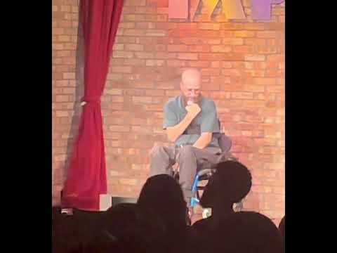 Wes johnson at the Floridas funniest comedian contest 