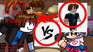 Cover art for epic roblox song in fnf!