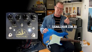 Video thumbnail for Nordvang Custom: '83 Drive - Chat and Strat Demo - Fender Deluxe Reverb by Brett Kingman