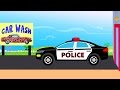 Police Car Wash Videos For Children Videos For Kids
