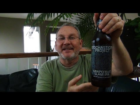 Beer Review 287: Stochasticity Project: Grapefruit Slam IPA - Stone Brewing