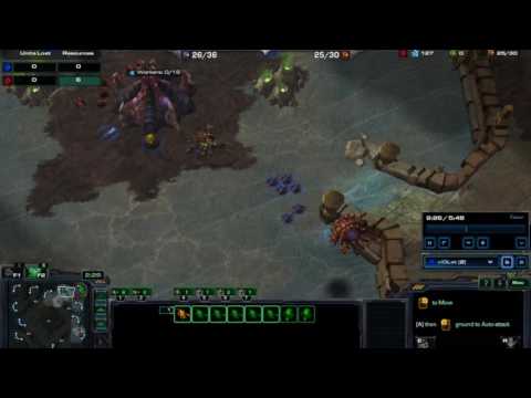 Starcraft 2 Snute vs Violet Game 1 of 3 - Violet POV Replay 2016