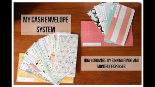 My Envelope System Explained | Sinking Funds, Monthly Expenses