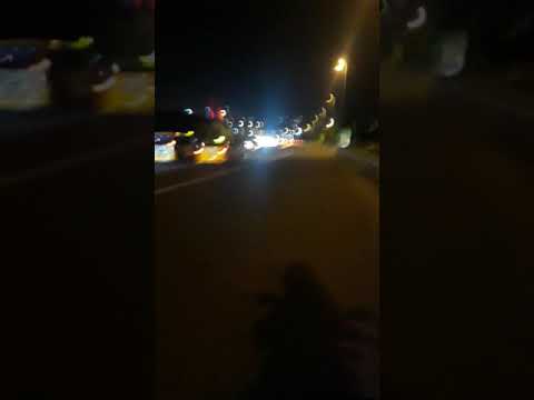 15 temuz şehirler köprüsü gece geç geç saatde 2017 model bajaj pulsar ns 200 ile geçiş