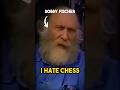Bobby Fischer On Why He Hated Chess