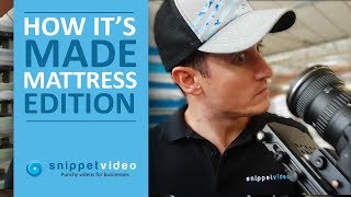 How are mattresses made? | Snippet Vlog #003
