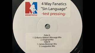 4-Way Fanatics - Sin Language (James Brennan Mix) [MS-4W12001]