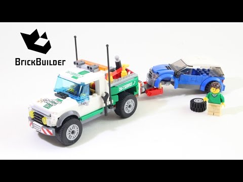 Vidéo LEGO City 60081 : Le pick-up dépanneuse