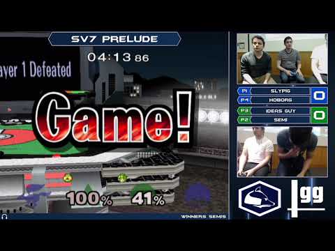 SV7 Prelude Melee Doubles - Slypig + Hoborg (B) vs Ideas Guy + Semi (G) - Winners Semis