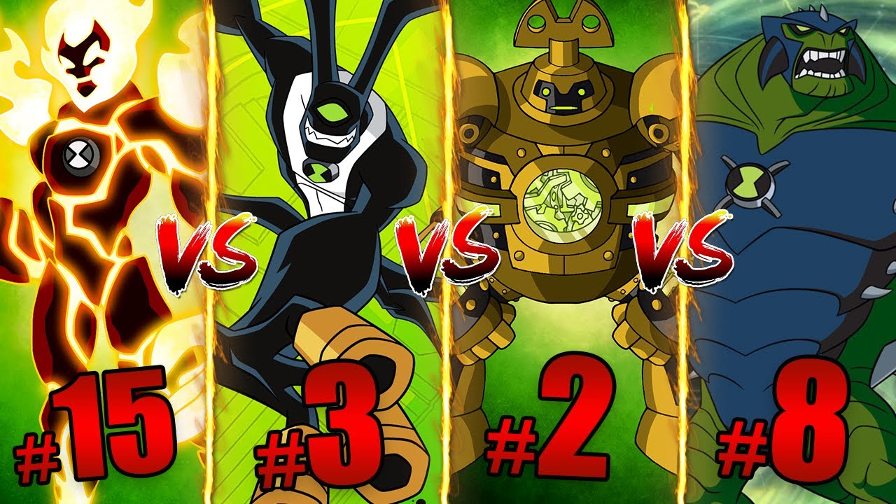 Who's the Most Powerful Alien in Ben 10? | Ranking All 70 Aliens From Weakest to Strongest!