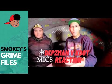 American Rapper First Time  Hearing Depzman vs Kdot (Grime Files)
