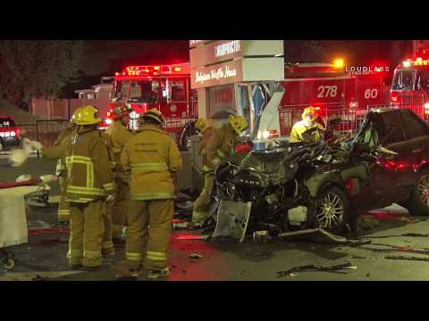 NBA Player Rasual Butler & Wife Leah LaBelle Fatal Range Rover Crash / Studio City