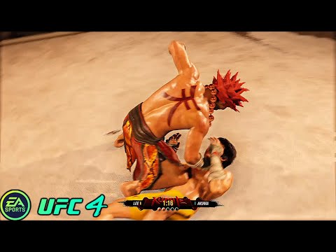 UFC 4 | Bruce Lee vs Akuma |  EA SPORTS UFC 4