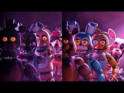 FNAF 2 Movie Animatronic Animation Teasers Compilation