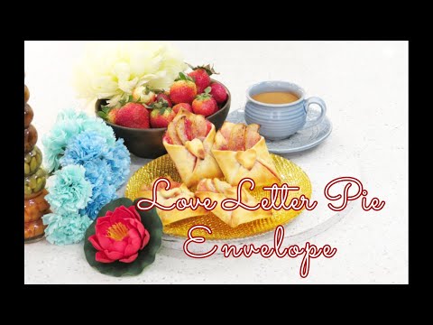 Valentine’s Day Love Letter Pie Envelope