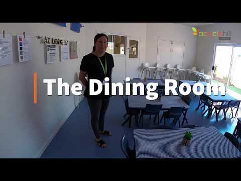 Acacia Hill Childcare Stirling Dining Room