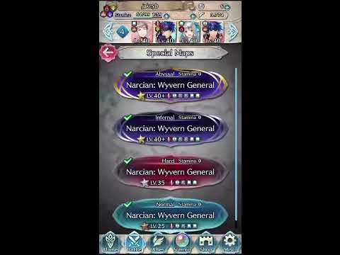 [FEH] Abyssal Narcian: Wyvern General (Odin + V!Ike + B!Micaiah + B!Ike clear)