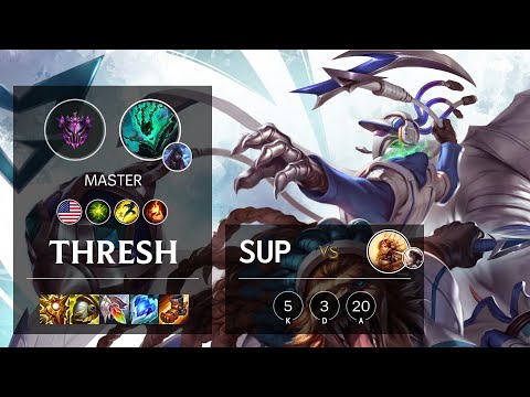 Thresh Support vs Leona - NA Master Patch 11.22